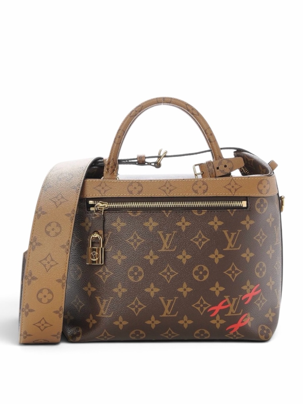 Authentic Louis  Vuitton Reverse Monogram City Cruiser PM Shoulder/Top